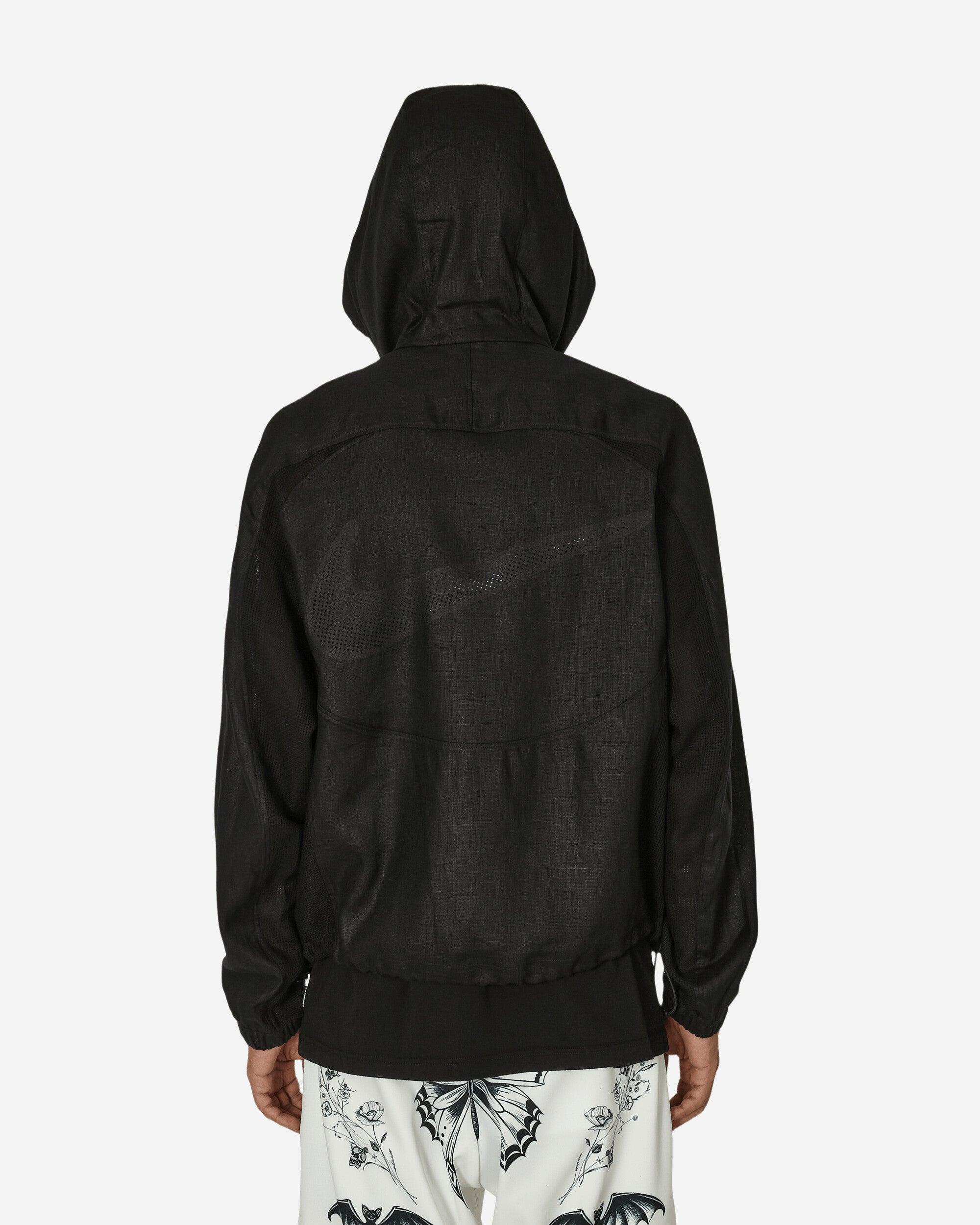 Nike Stüssy Linen Shell Jacket in Black for Men | Lyst