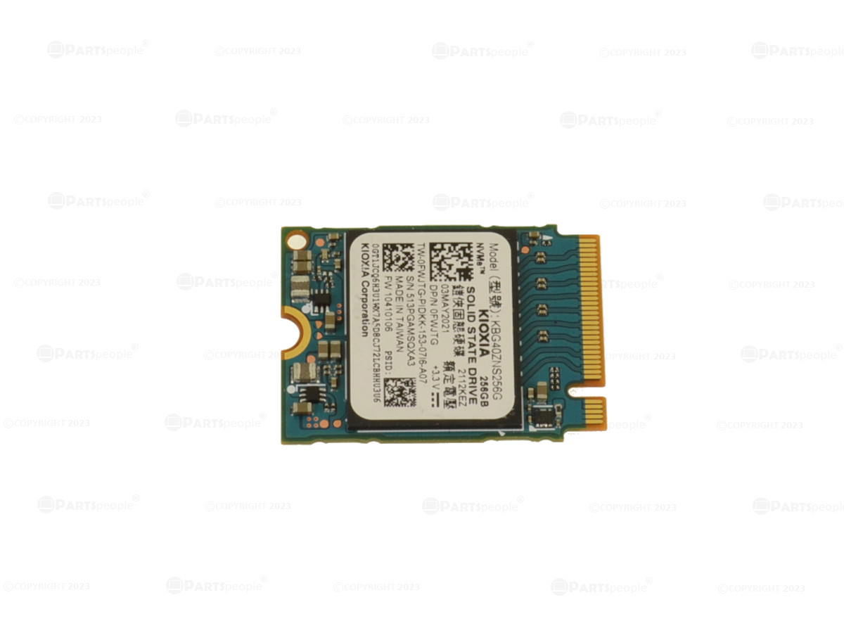 KIOXIA 256GB NVMe PCIE SSD M.2 2230 Card Hard Drive FWJTG