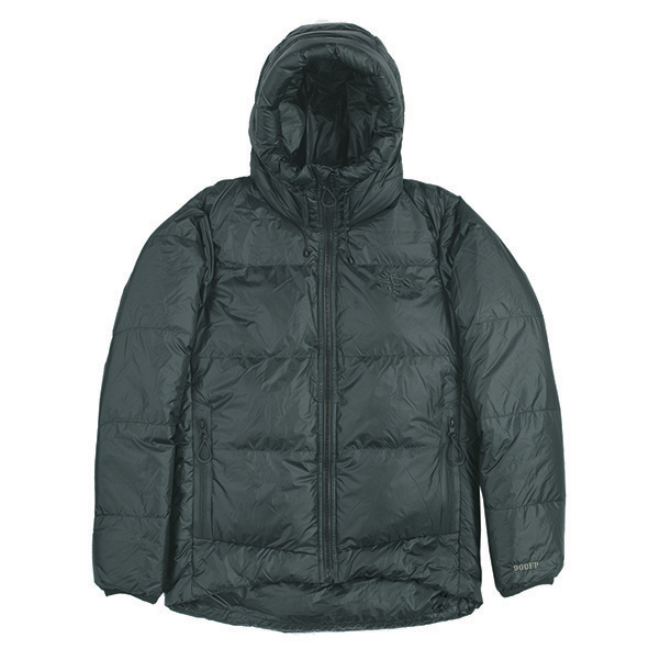 アウトレット】 グレーシャーダウンフーディ メンズ / ブラック