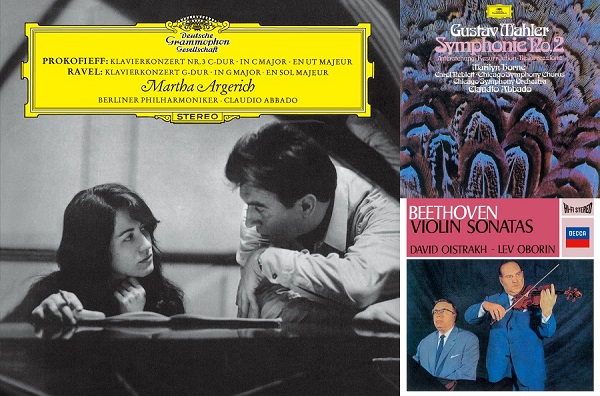 アバド＆CSO～マーラー“復活”、アルゲリッチ＆アバド～ピアノ協奏曲集