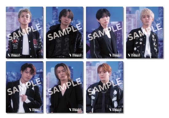 Travis Japan New Album『VIIsual』対象店舗にて 期間限定クリアトレカ