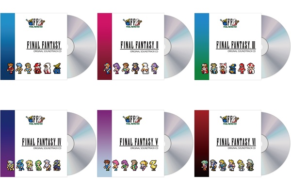 FINAL FANTASY PIXEL REMASTER Original Soundtrack CD」シリーズ6作品