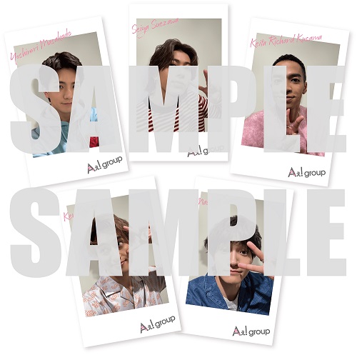 Aぇ! group ニューシングル『Chameleon』 早期予約特典「チェキ風