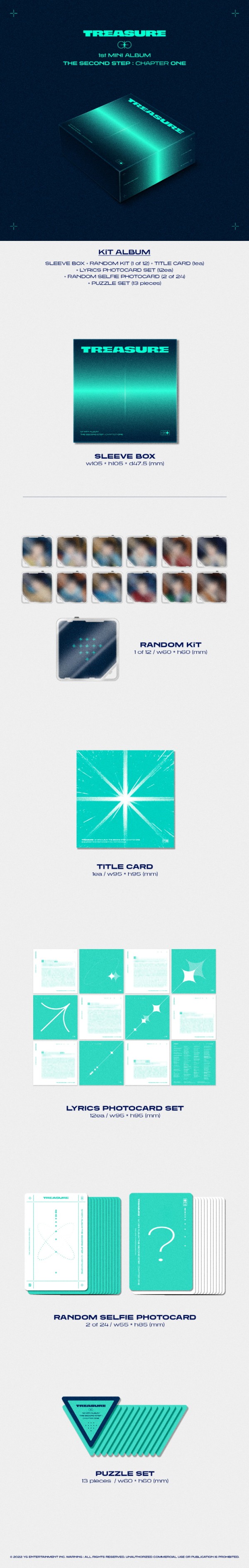 TREASURE｜韓国ファースト・ミニアルバム『THE SECOND STEP : CHAPTER