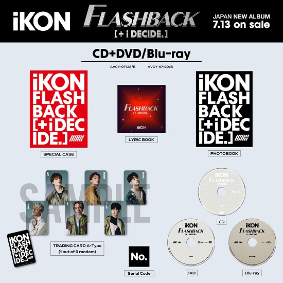 iKON｜日本ニューアルバム『FLASHBACK [+ i DECIDE]』7月13日発売
