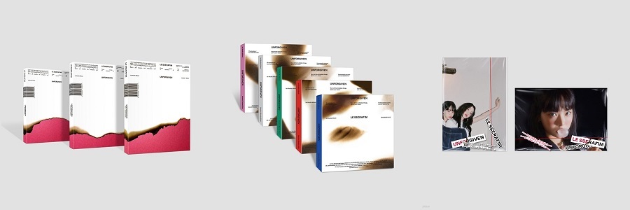 LE SSERAFIM｜韓国ファーストフルアルバム『UNFORGIVEN』Weverse