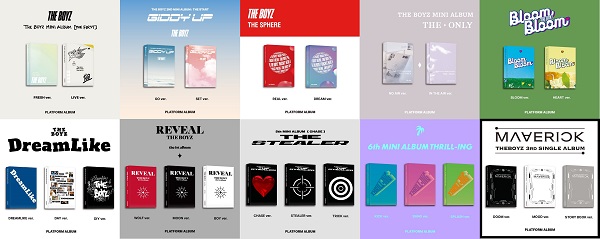 THE BOYZ｜過去作10タイトルがPlatform Ver.で新たに発売