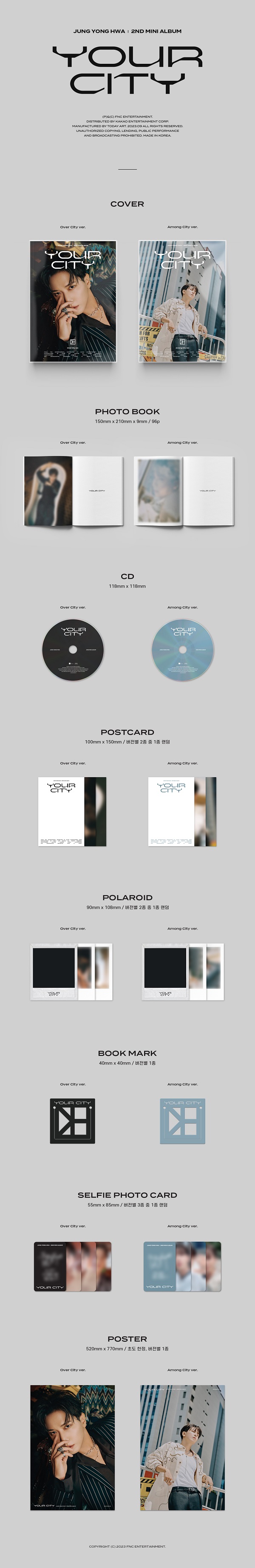 ジョン・ヨンファ (CNBLUE)｜韓国セカンドミニアルバム『YOUR CITY