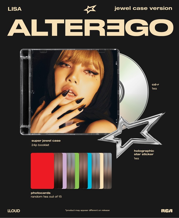 LISA (BLACKPINK) 初のフルアルバム『Alter Ego』2025年2月28日(金