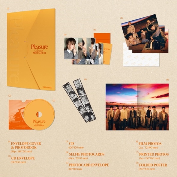 TREASURE SPECIAL MINI ALBUM『PLEASURE』限定特典付きで発売決定 購入