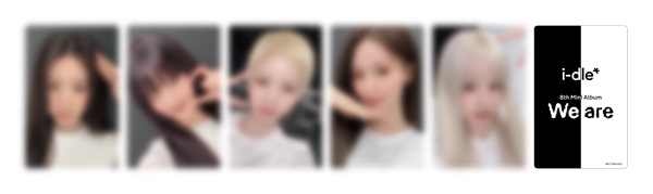 i-dle 8th Mini Album『We are』が限定特典付きで2025年6月リリース
