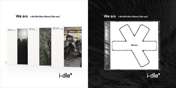 i-dle 8th Mini Album『We are』が限定特典付きで2025年6月リリース
