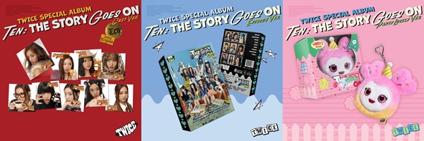 TWICE スペシャルアルバム『TEN: The Story Goes On』10月リリース