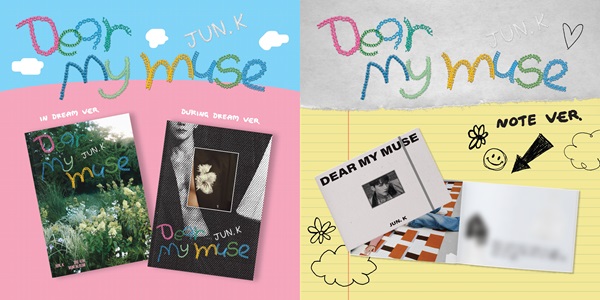 JUN. K (2PM) 韓国4枚目のミニアルバム『Dear my muse』9月発売