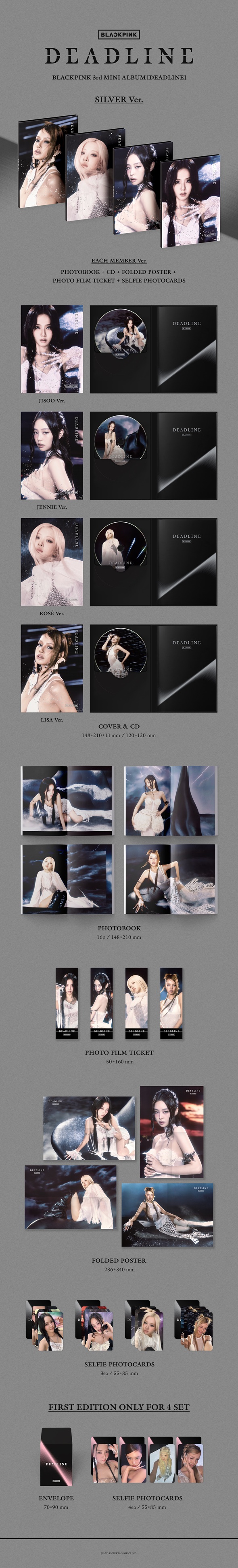 BLACKPINK 3rd MINI ALBUM [DEADLINE]限定特典付きで2026年2月28日発売