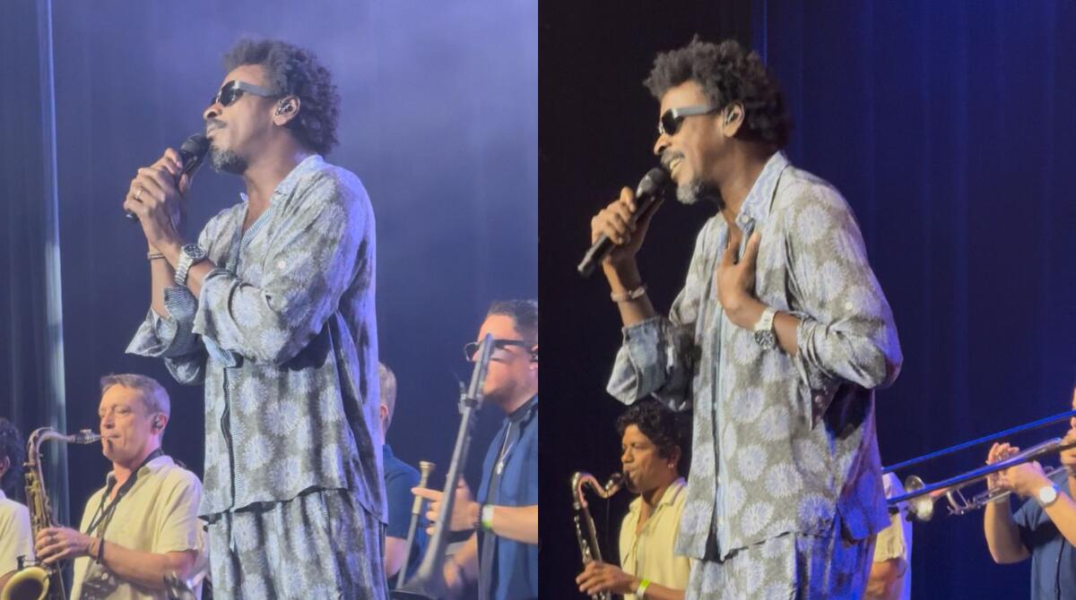 Seu Jorge leva 'baile à la baiana' a BH e ninguém fica parado