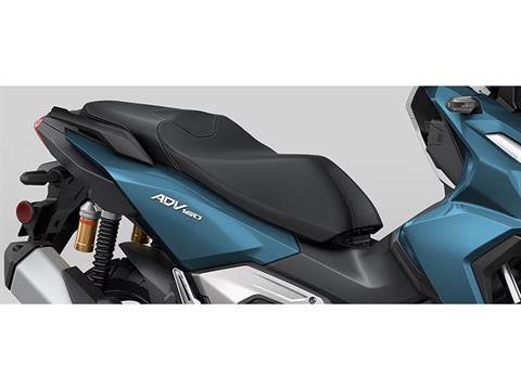 New 2025 Honda ADV160 | Scooters in Austin MN | Pearl Blue