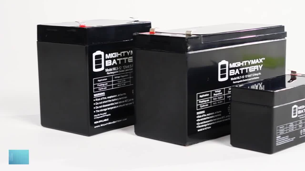 MIGHTY MAX BATTERY YTX7L-BS 12v 6Ah Battery for Suzuki 250 GZ250