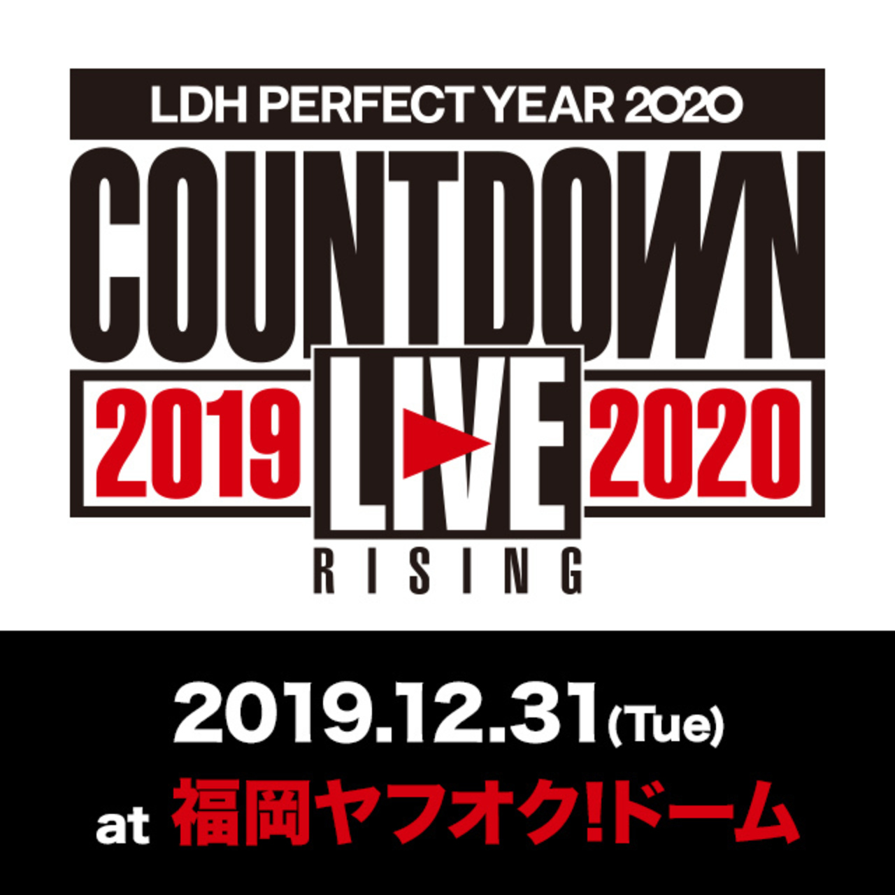 LDH PERFECT YEAR 2020 COUNTDOWN LIVE 2019▷2020 “RISING