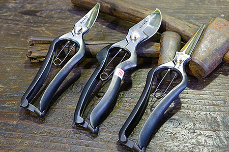 宗家秀久] 火造り鍛造 剪定鋏・芽切鋏セット | 新潟県三条市