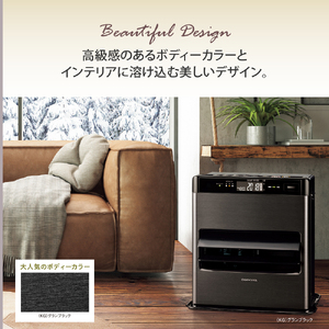 CORONA】石油ファンヒーター WZ 10～13畳用 グランブラック FH