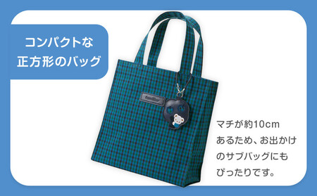 トートバッグS（青系ファミリアチェック）【2026年5月下旬以降順次お