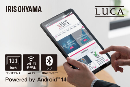 タブレット TE10D2M64-V1B android アイリスオーヤマ 10.1インチ