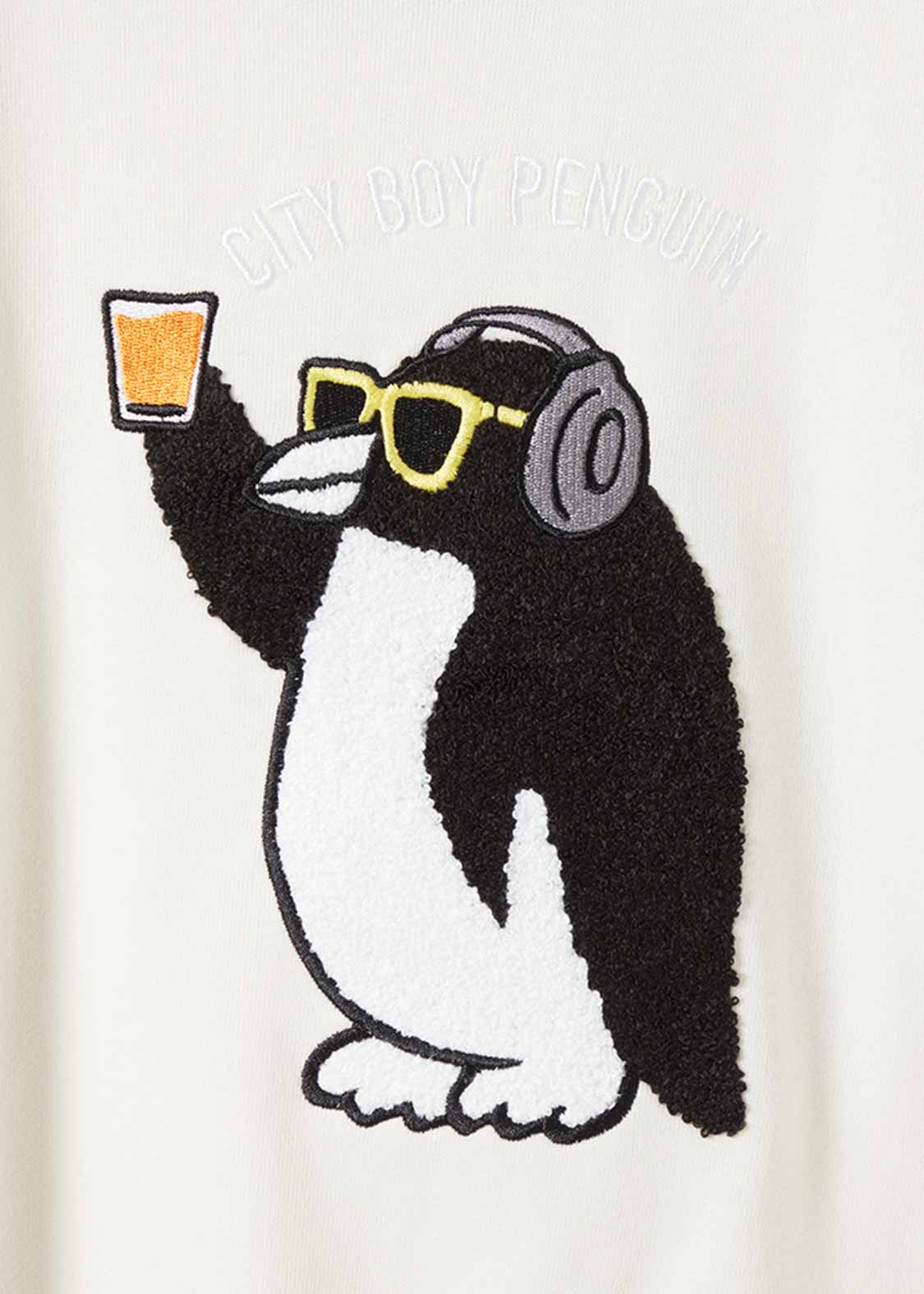 シティボーイペンギン ミュージック｜ビッグシルエットスウェット