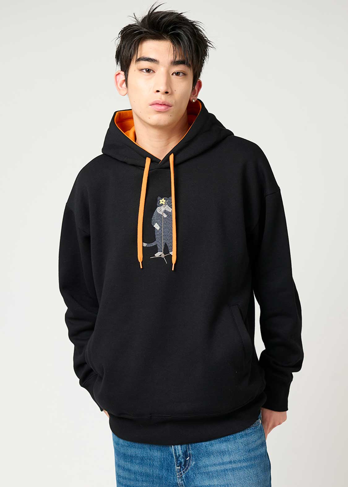 ザ フォーキャッツ メンバーズ｜裏起毛ビッグシルエットパーカー｜ユニ