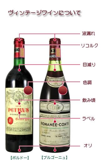 ヴィンテージワインの特徴 [年号ワイン.com]