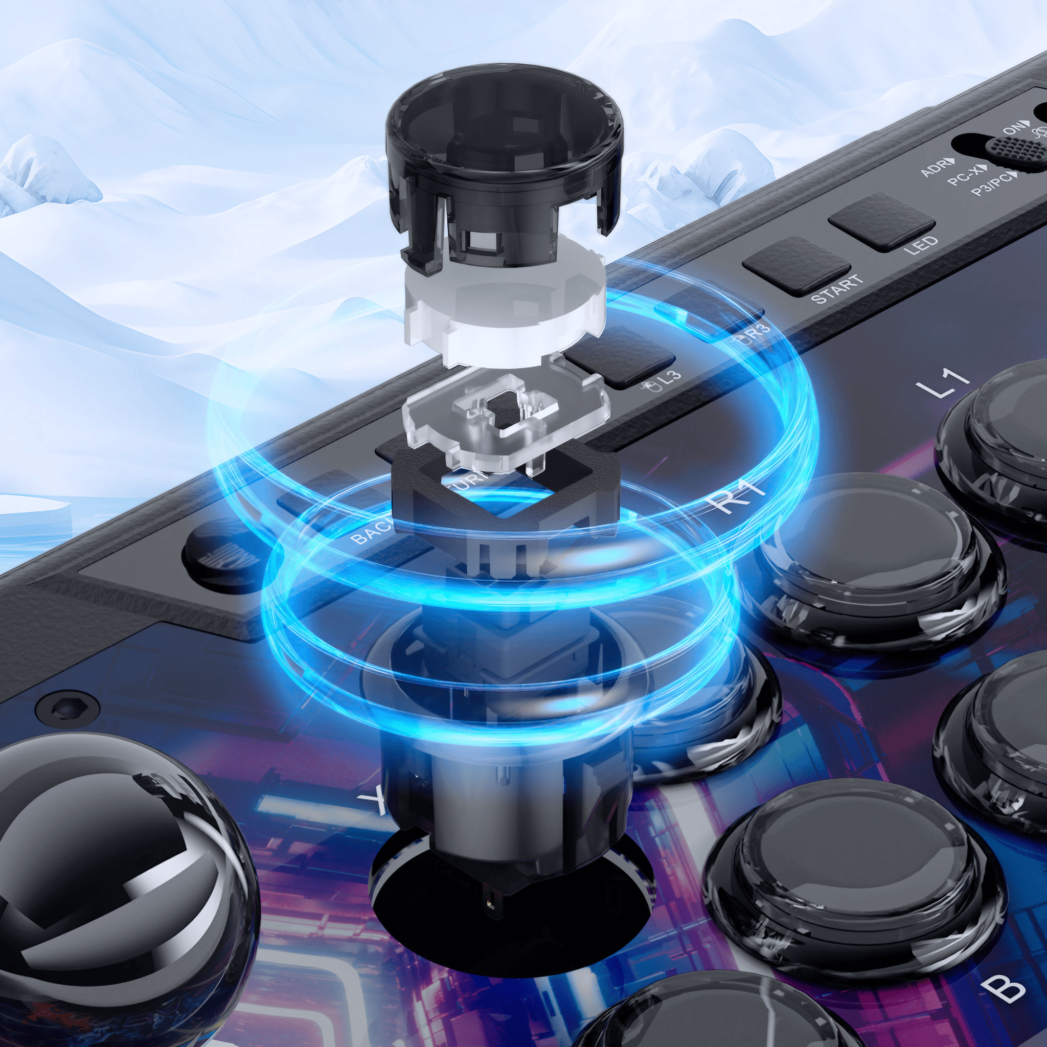 Qanba Q3MF Obsidian Arcade Joystick | アーケードスティック