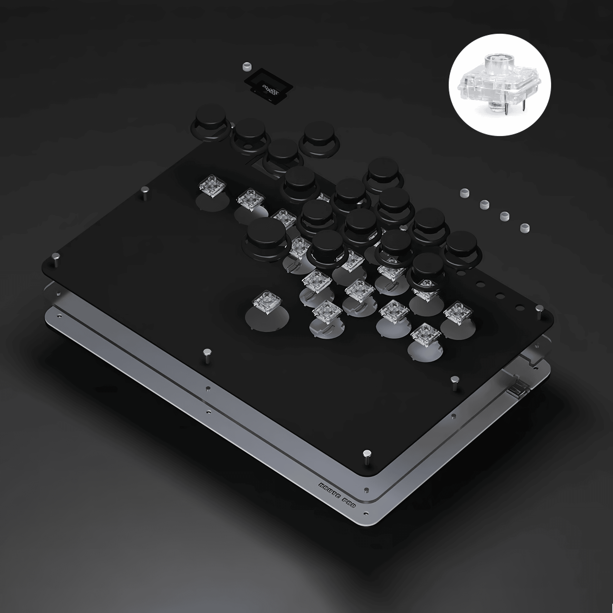 Haute42 COSMOX HautePad R16 | 薄型レバーレスコントローラー