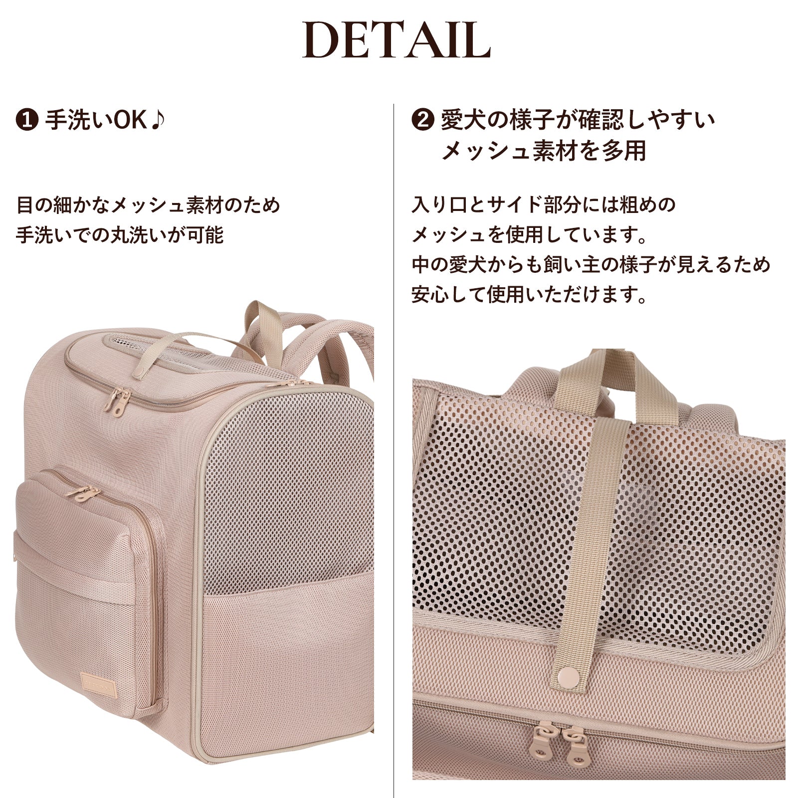 犬用 バックパックキャリー CITYDOG(シティドッグ) WIDE AIR BACKPACK