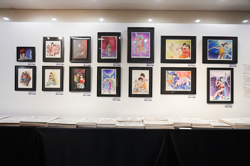 シティーハンター大原画展 複製原画 飛び散ったブーケ 3Pセット