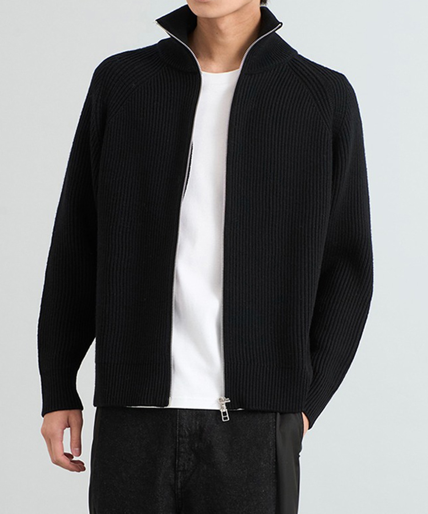 キャッシュウールドライバーズニット(2 BLACK): : メンズ｜CITY TOKYO