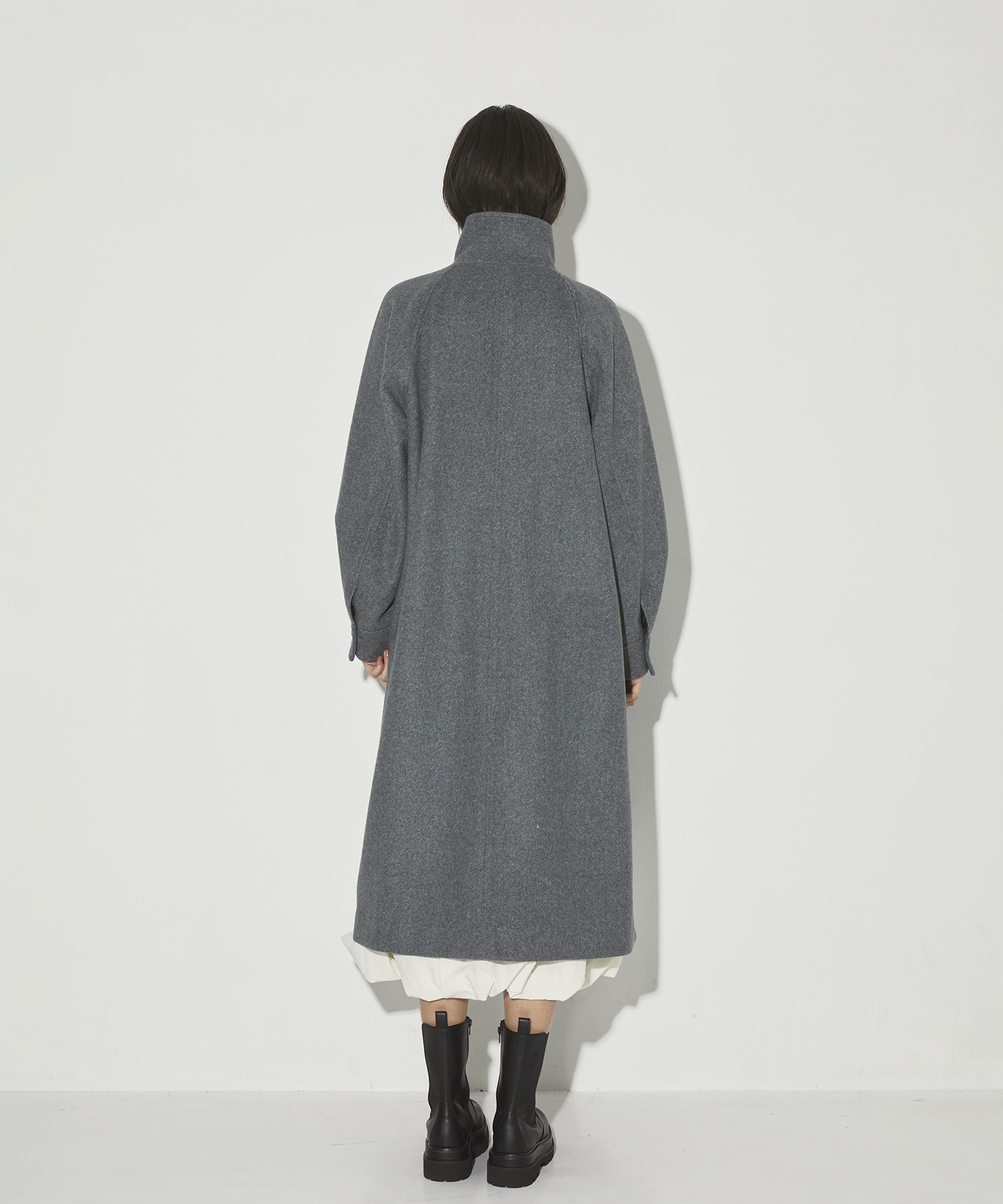StandCollar Wool Coat(1 GREY): : ウィメンズ｜CITY TOKYO ONLINE STORE