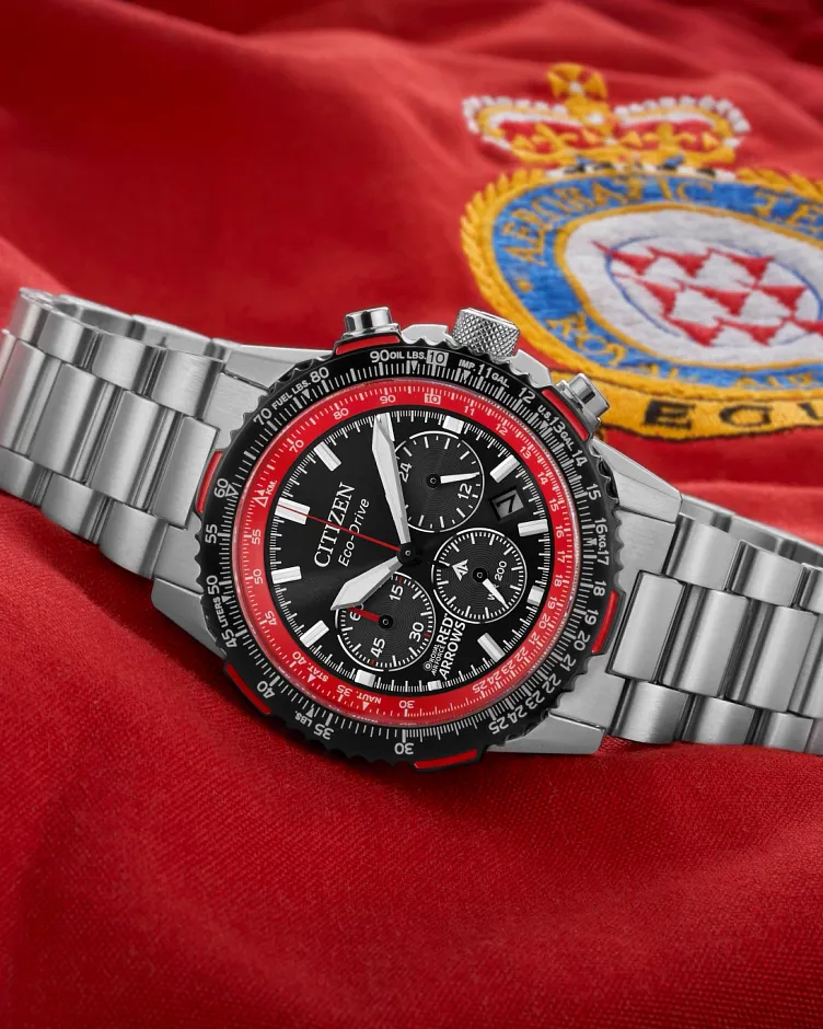 Promaster Navihawk Black Dial Stainless Steel Bracelet CA4666-56E