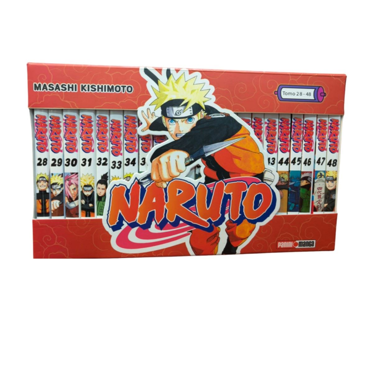 Naruto Boxset #2: Vol. 28-48 (PANINI) Paperback (SPANISH EDITION)