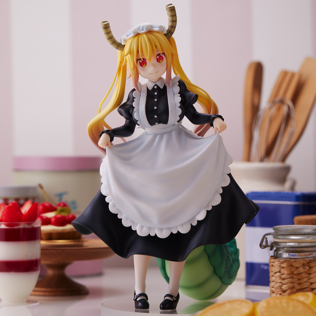小林さんちのメイドラゴン」トール＆カンナ、普段と違うメイド服に変身