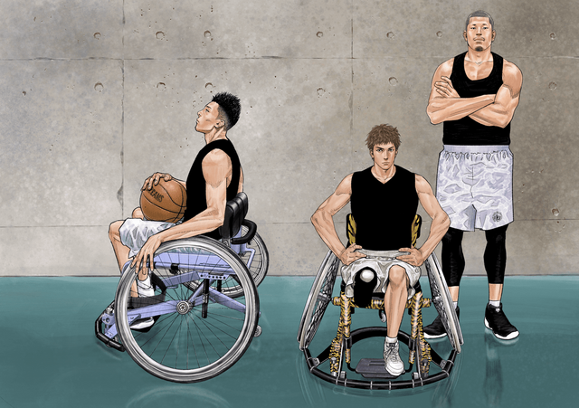 井上雄彦「リアル」名場面カードを駅広告でゲット！連載25周年＆4年