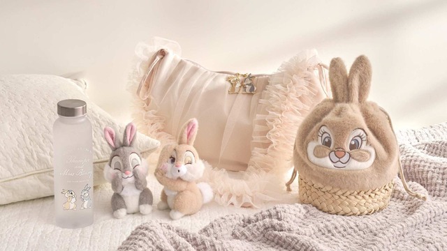 ディズニー」とんすけ＆ミス・バニーの新コレクション♪ 春らしさ全開