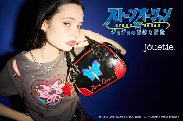 ジョジョ」徐倫の囚人番号“FE40536”や蝶をロックにデザイン♪ 春先に