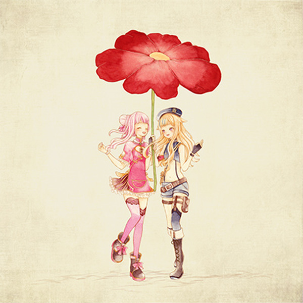 ふたり組バーチャルYouTuber・HIMEHINAが1stアルバム『藍の華』を