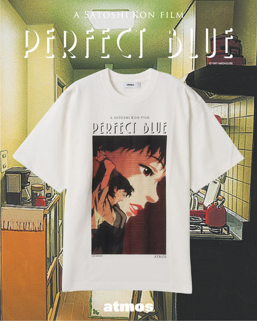 今敏「PERFECT BLUE」とコラボ！「atmos」Tシャツコレクションが登場