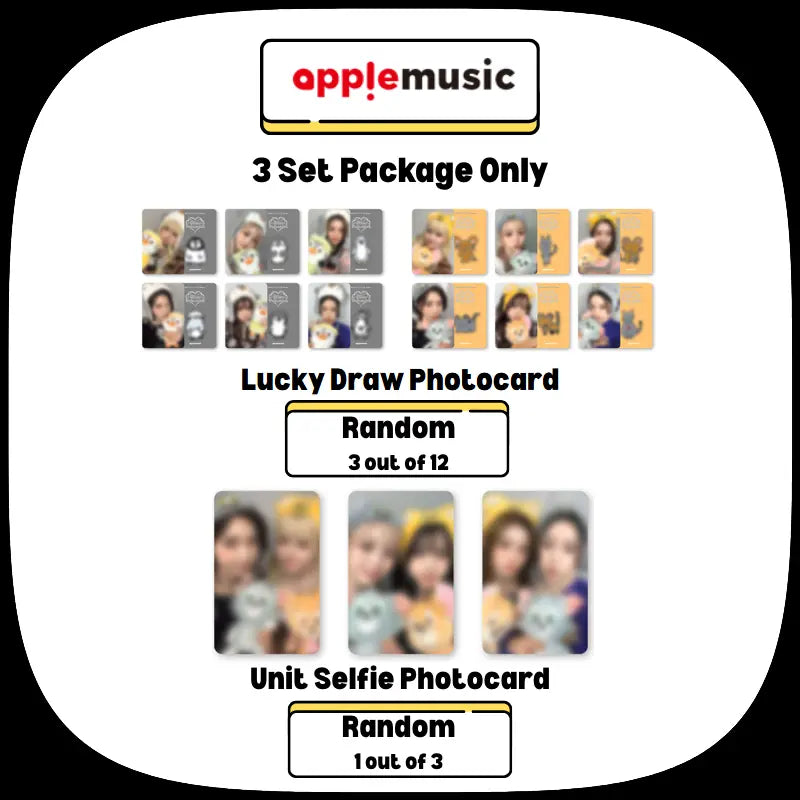 Pre-Order] NMIXX 1st Full Album - Blue Valentine + APPLEMUSIC