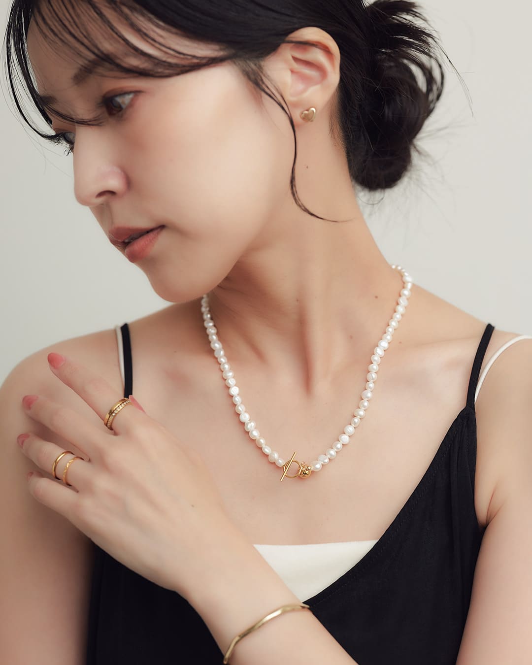 1/23(金)20:00～再入荷】【S925】淡水バロックパールマンテル