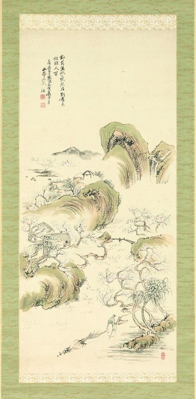 作品詳細: 三枝真洞武陵桃源図