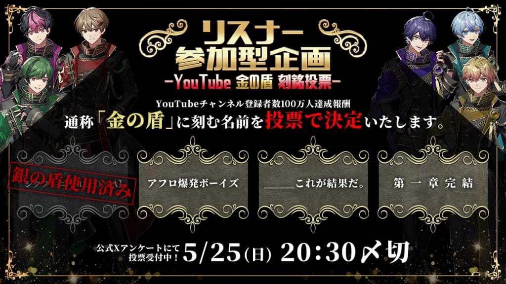 シクフォニ、100万人突破記念グッズが100万円＆1円で話題沸騰