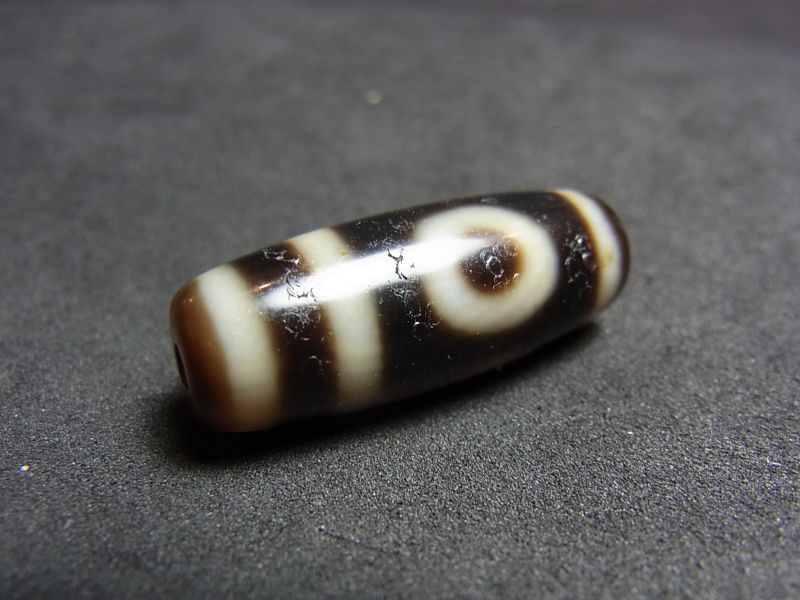 ジービーズ(2アイ・dzi mig ni pa) 二眼天珠 チベット天珠