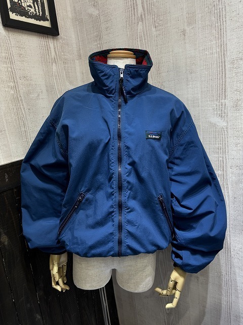 USA製 80s L.L.Bean THREE SEASON JACKET ネイティブ柄 フリース
